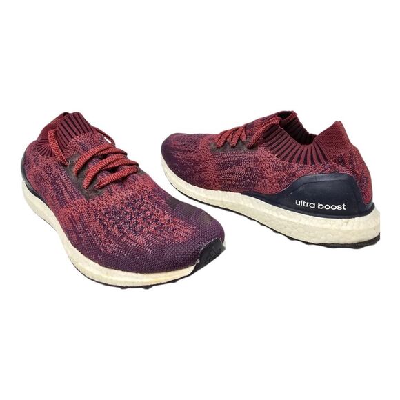 Adidas UltraBoost Uncaged Burgundy Running Shoes Mens Size 13 Lace Up BA9617 '16 - Picture 2 of 14